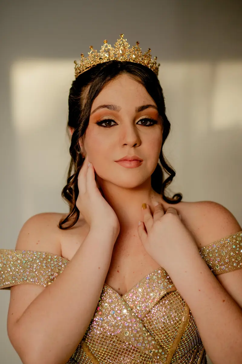 Noivos durante a cerimônia