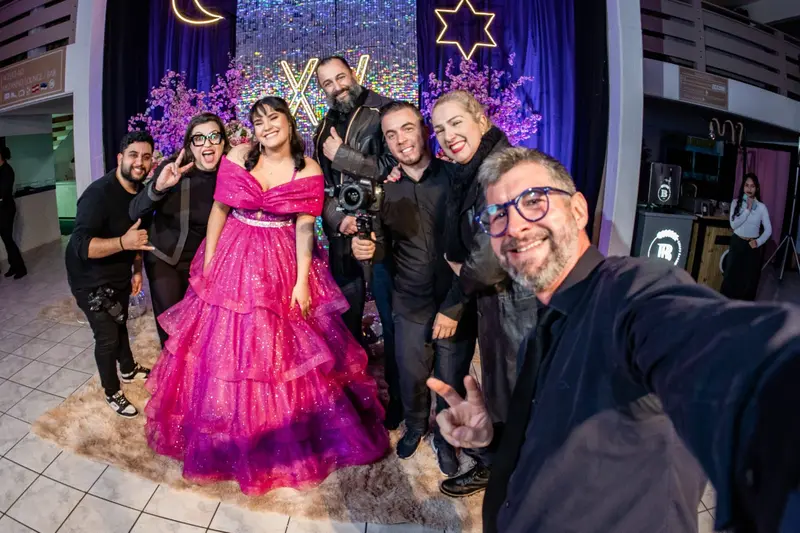 Momento emocionante durante cerimônia